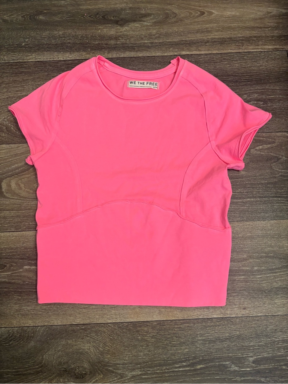 Free People We The Free Protagonist Tee Pink Size M